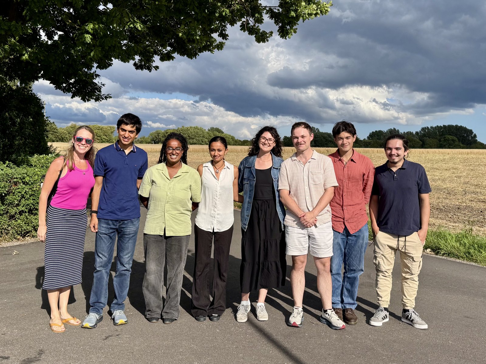 The 2026 cohort of the DAWN-IRES program on the Island of Hven