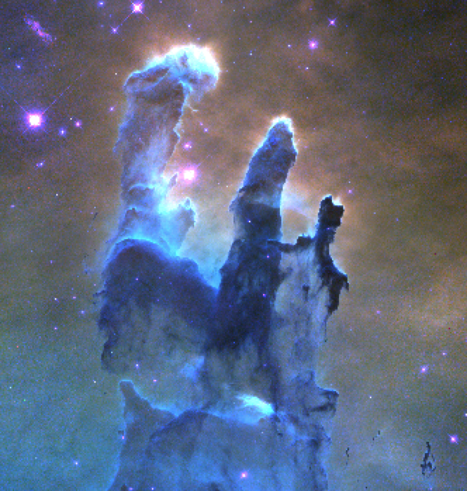 Astronomical image by Moiz Khalil
