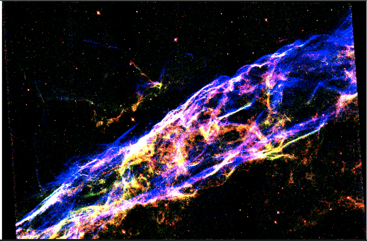 Veil Nebula by Andrew Wright