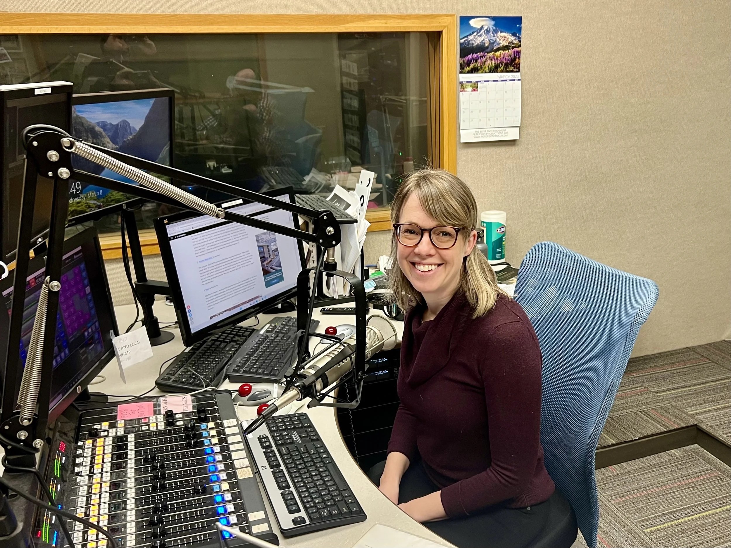 Kate Whitaker on WHMP's Talk the Talk