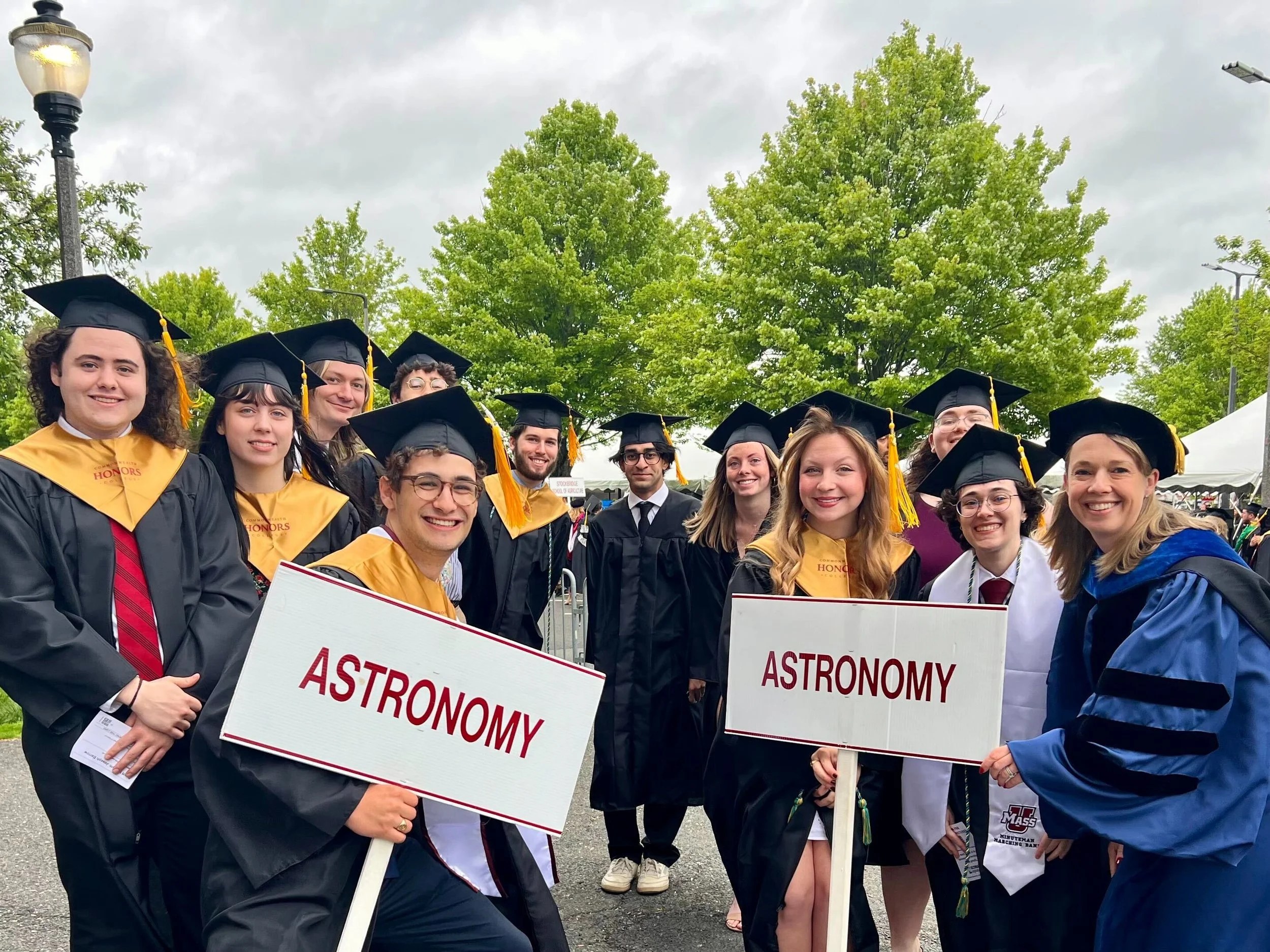 UMass Astronomy Class of 2024