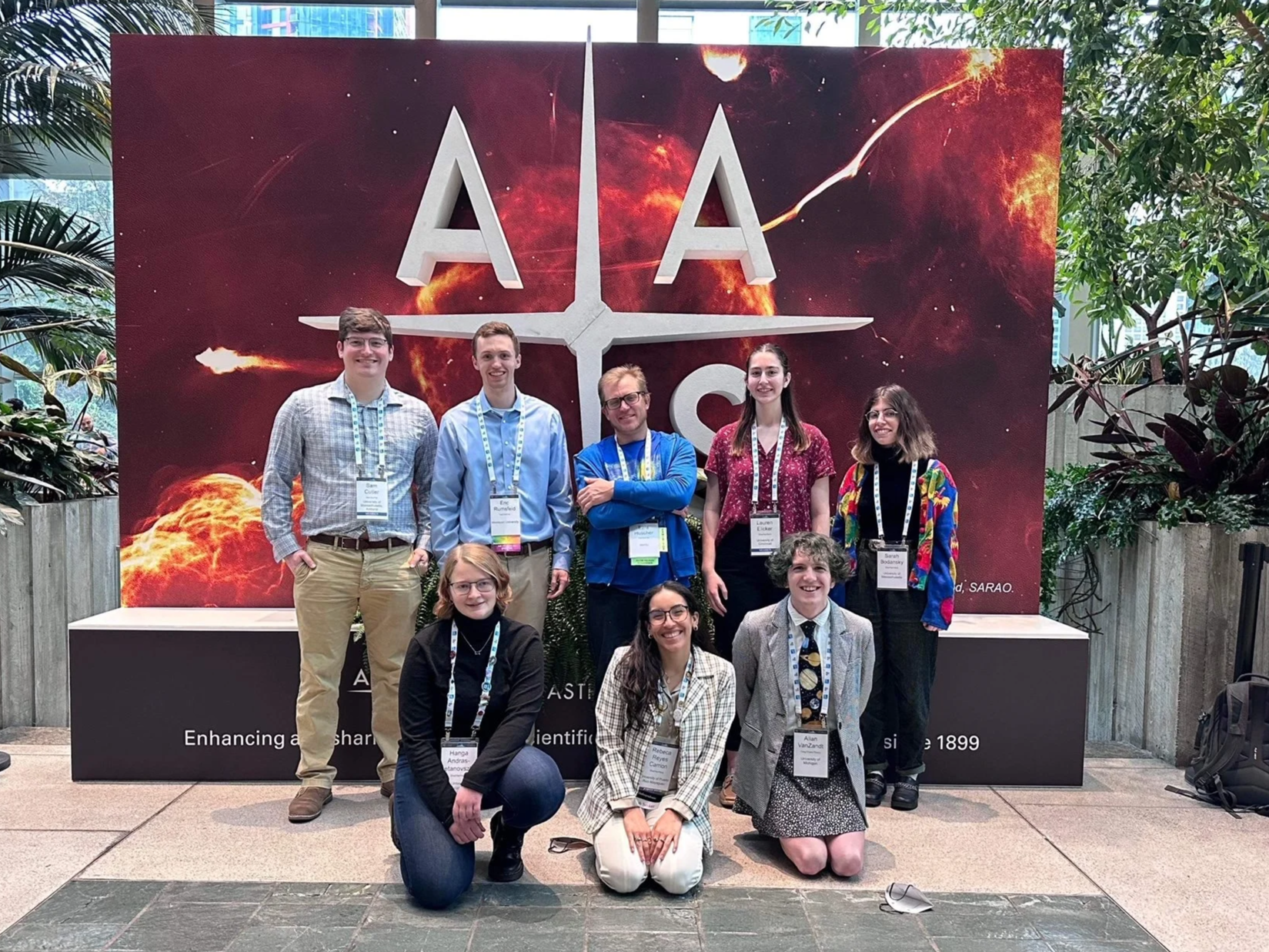 2022 DAWN-IRES Scholars at AAS